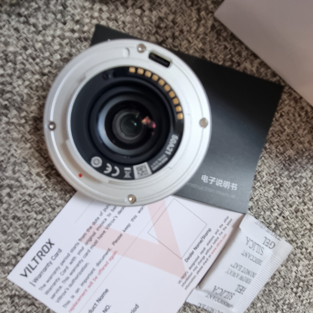 White Camera Lens